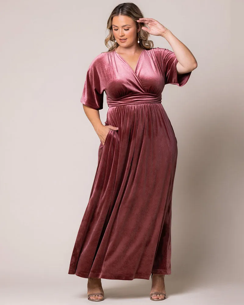 Verona Velvet Evening Gown
