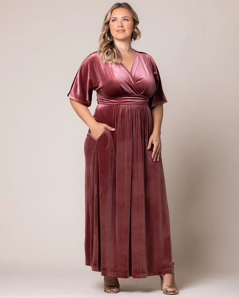 Verona Velvet Evening Gown