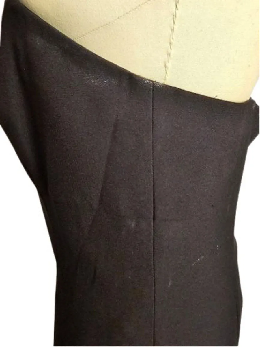 VINTAGE '80S A J BARI SWEETHEART NECKLINE STRAPLESS EVENING GOWN