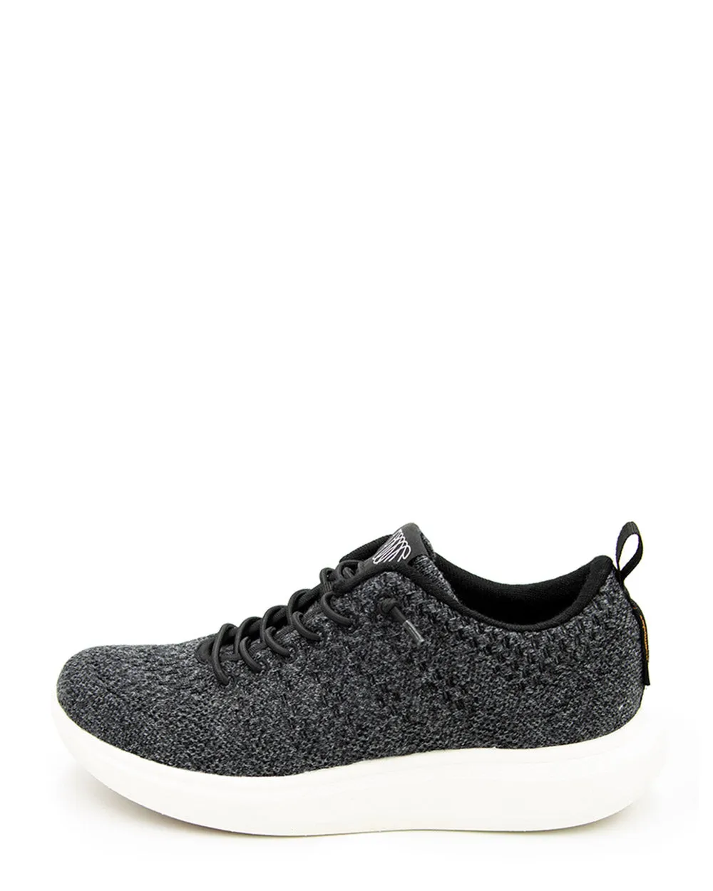 WoollooMooLoo Coogee Black Multi Merino Sneaker