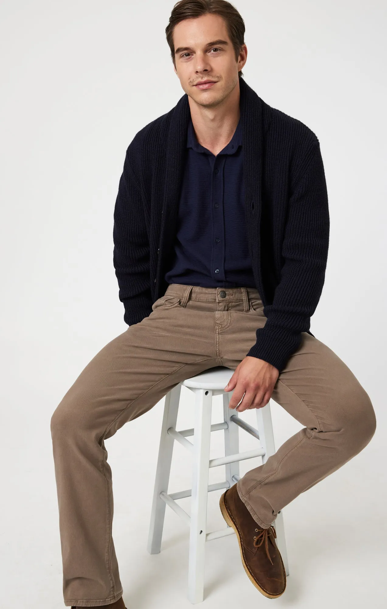 ZACH STRAIGHT LEG IN TIMBER LUXE TWILL