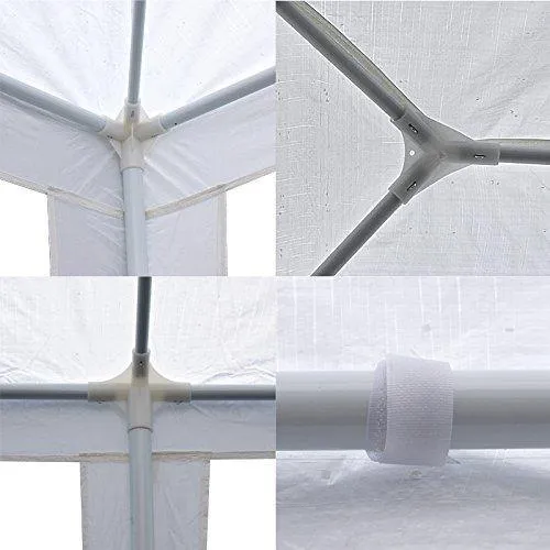 ZENY™ 10' x 30' Outdoor White Waterproof Gazebo Canopy Tent Assemble Parts
